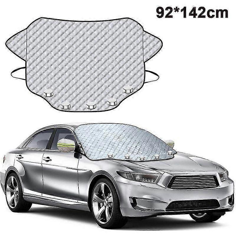 Protector de parabrisas Luxora para coche, con 4 capas de protección e imanes.
