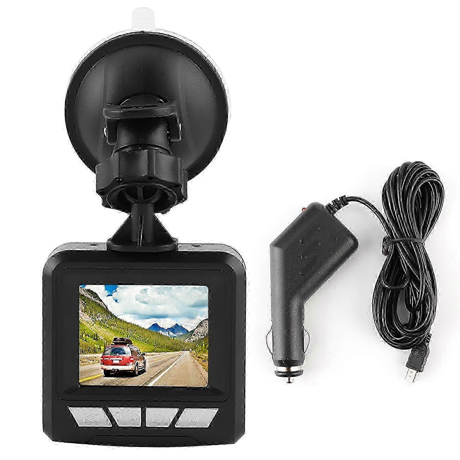 2.4in 720P Car Driving Recorder High Definition LCD Display DVR Loop Recording 170° Wide Angle Dashcam 25-26