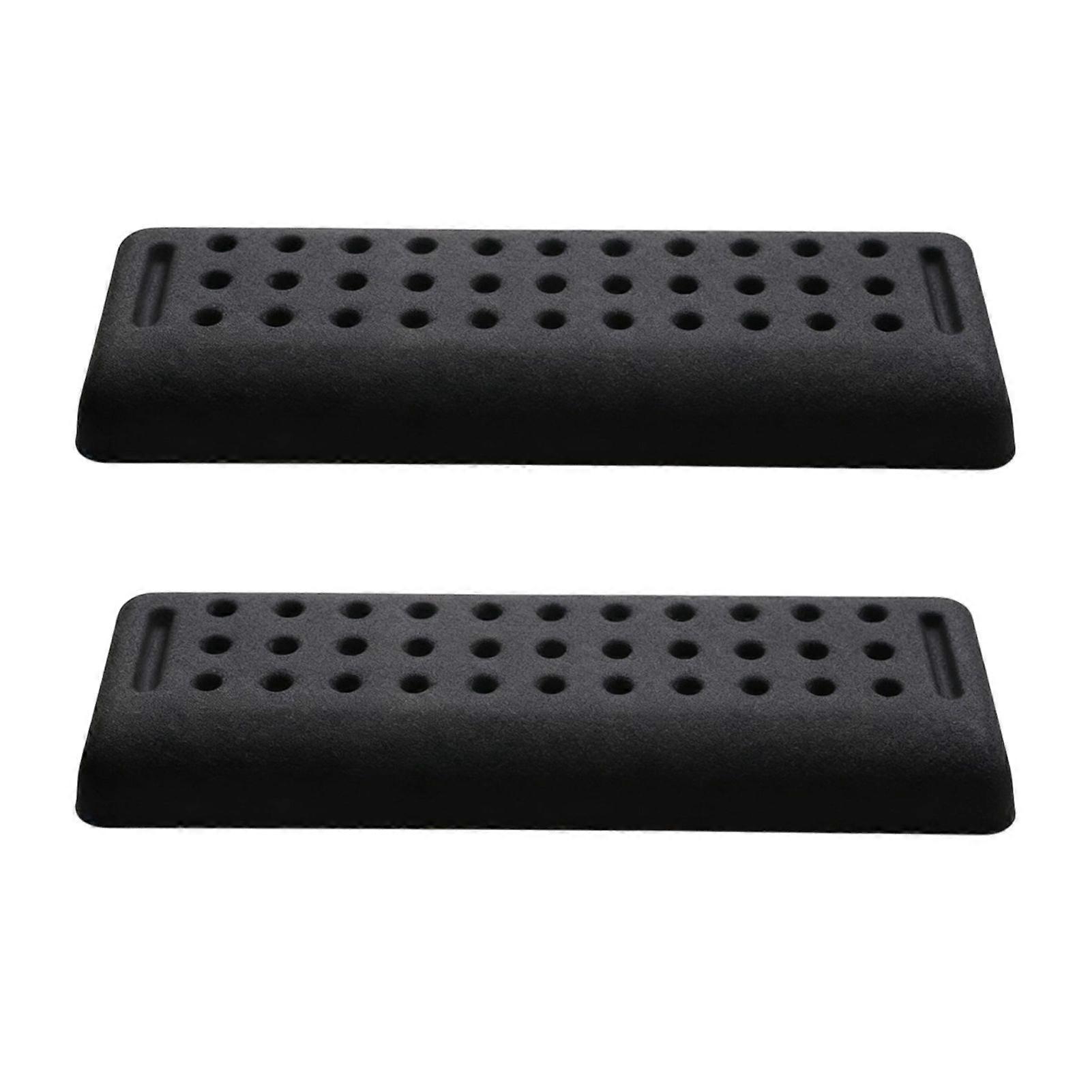 2Pcs L-Shaped Desk Elbow Pad Ergonomic Memory Foam Elbow Support Padding with Non-Slip Base Pain Relief Wrist Elbow Arm Rest Office Desk Edge Cushion