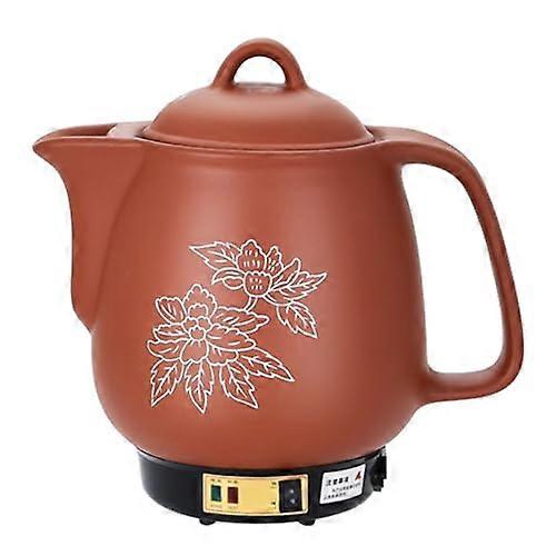 Electric Herbal Tea Pot 6L Purple Clay with Automatic Decoction and Temperature Control