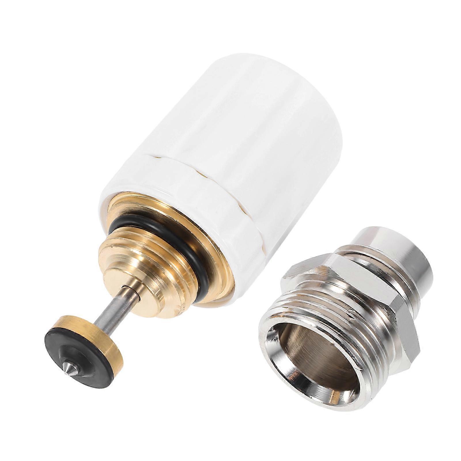 Golden Spring-Loaded Valve Core Floor Heating Manifold for Automatic Reset