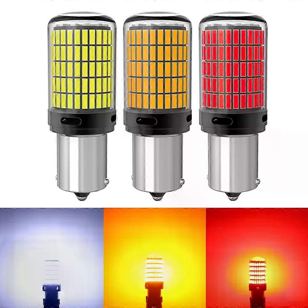 2pcs NEW 4014 150SMD 1156 BA15S P21W BAU15S PY21W 7440 W21W 1157 BAY15D P21/5W 3157 LED Bulbs CanBus Lamp for Turn Signal Light