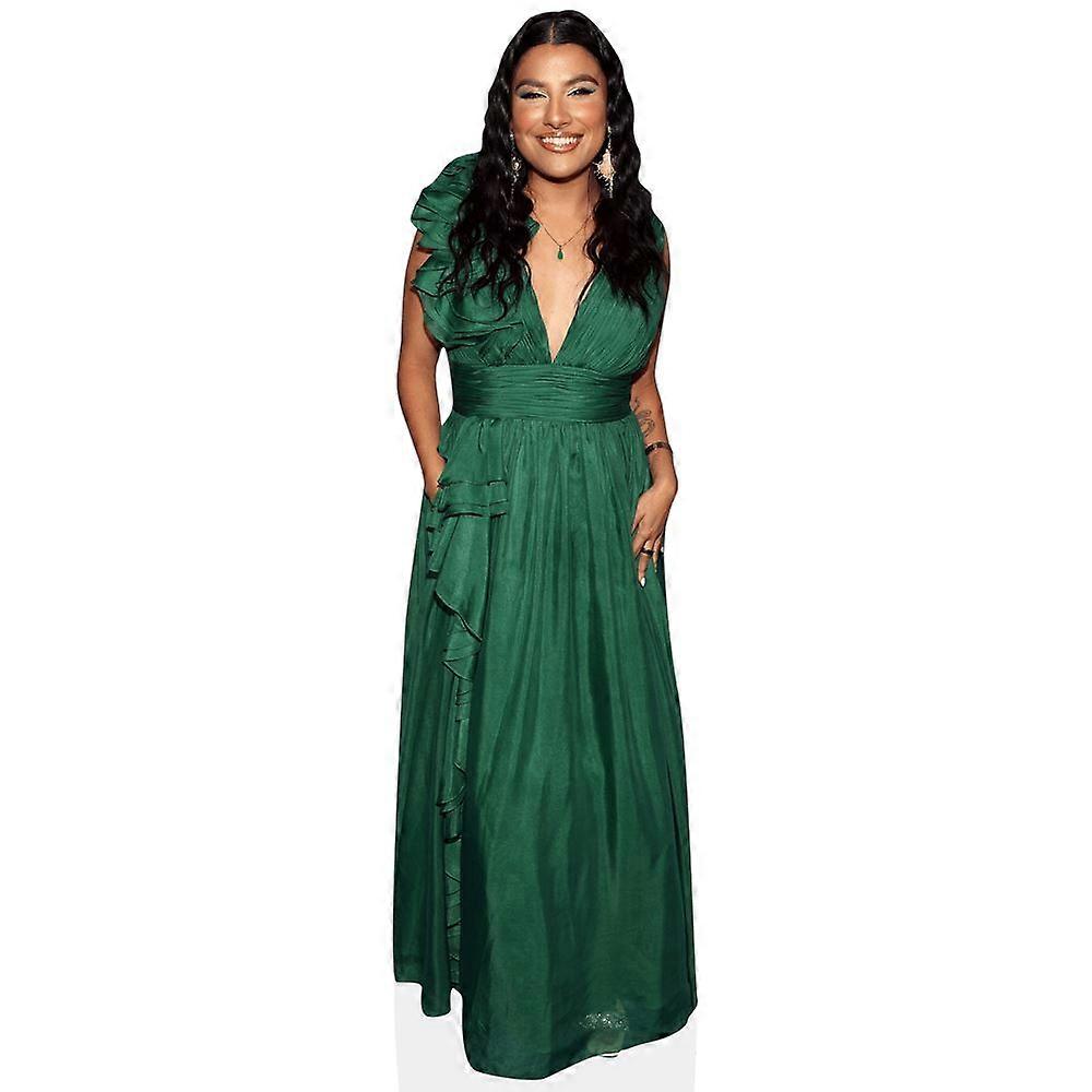 Andrea Casanova (Green) Cardboard Cutout (lifesize OR mini size). Standee. Stand Up.