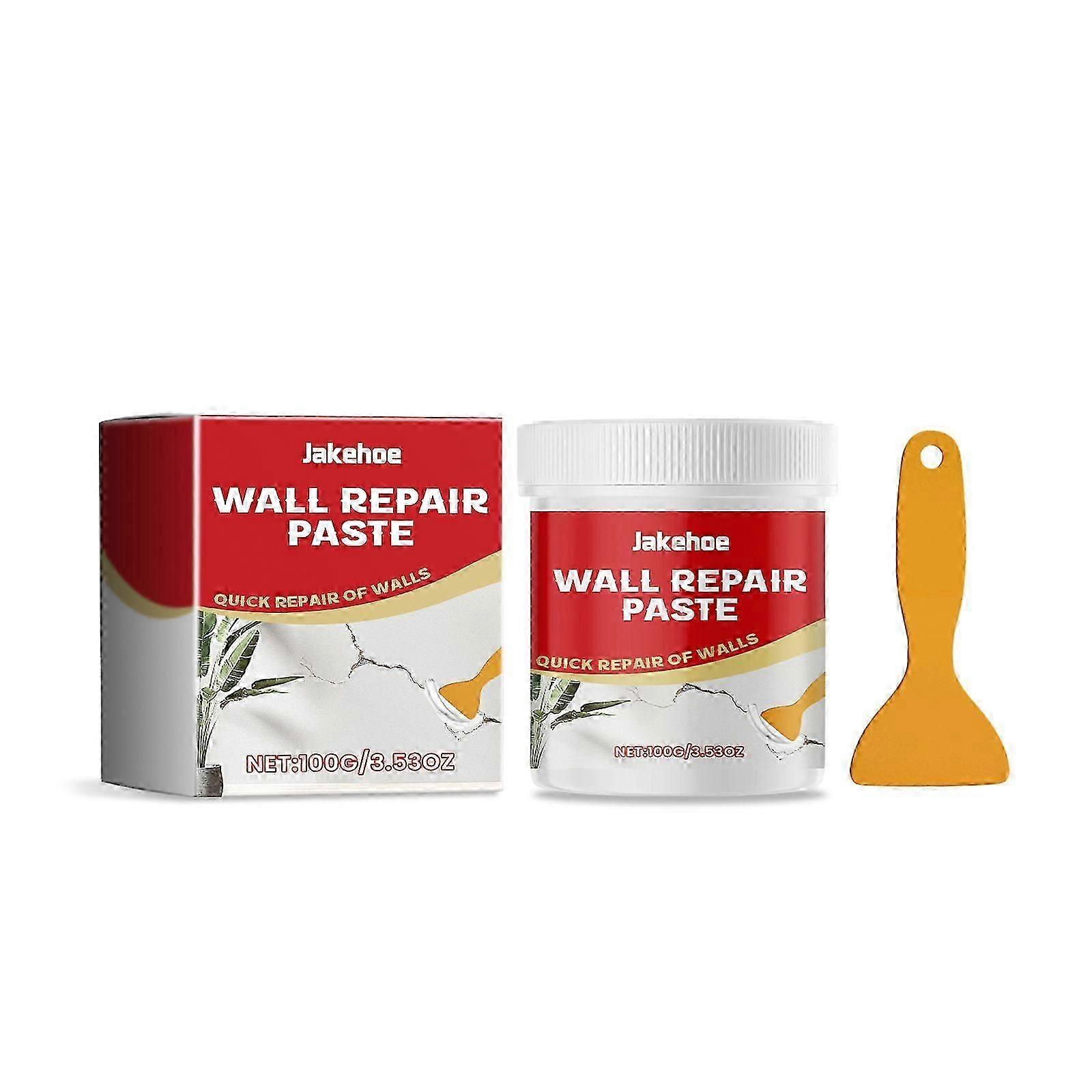 Wall Repair Paste - Fix Scratches, Dents, Cracks & Nail Holes - Easy to Use, Durable & Mildew Resistant