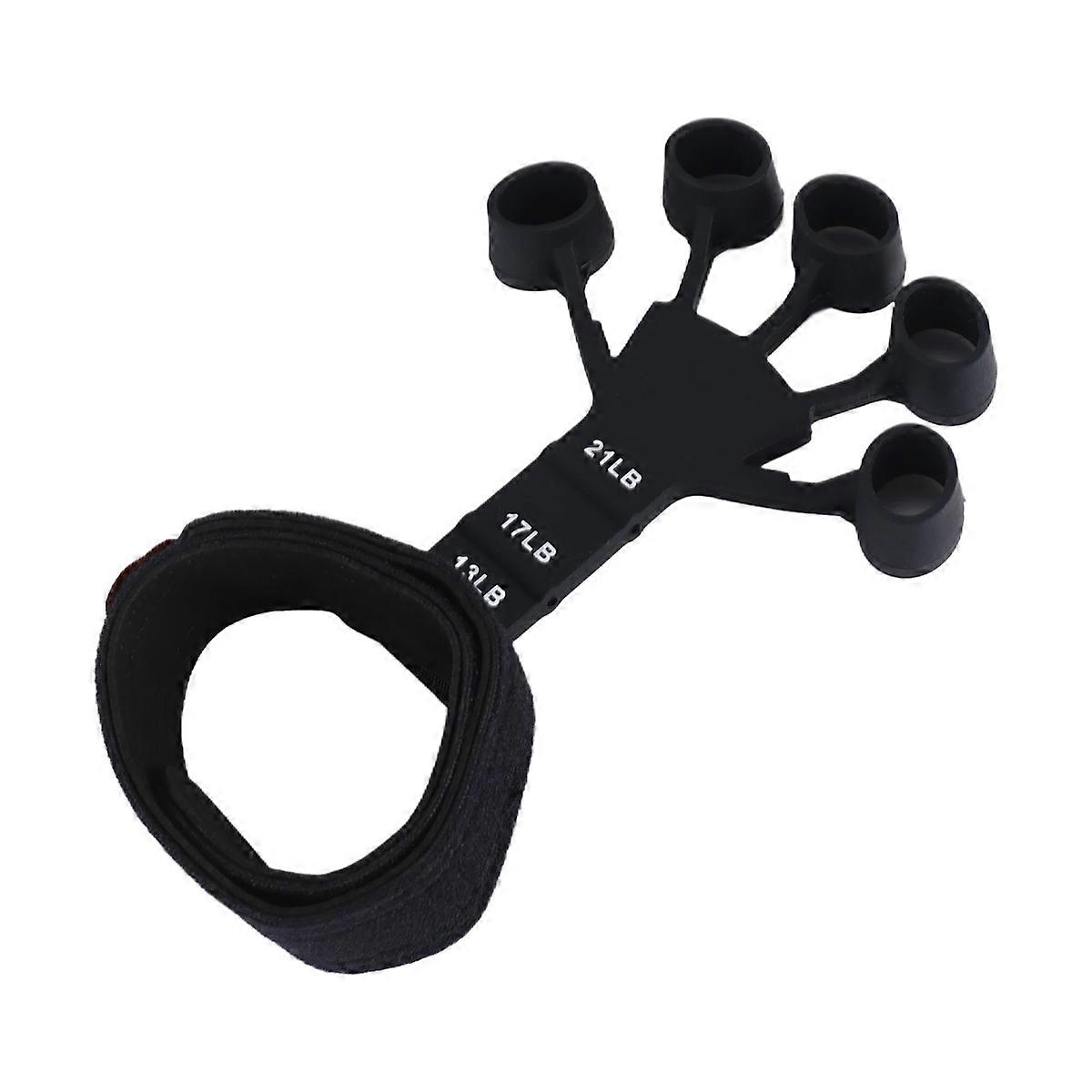 Finger Gripper Guitar Finger Exerciser Black