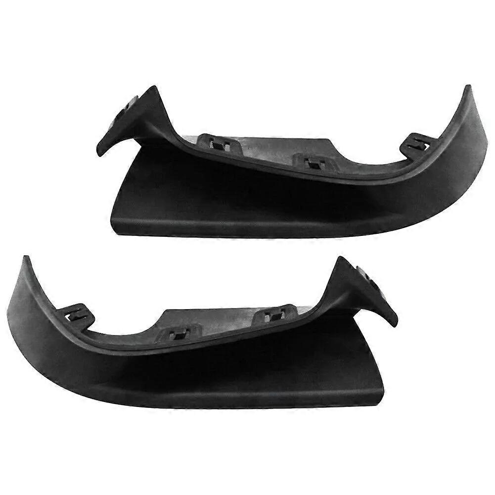 1Pair Front Bumper Outer Bracket for BMW X3 X4 G01 G02 2018-2021 51118070393/51118070394 Side Grille Black