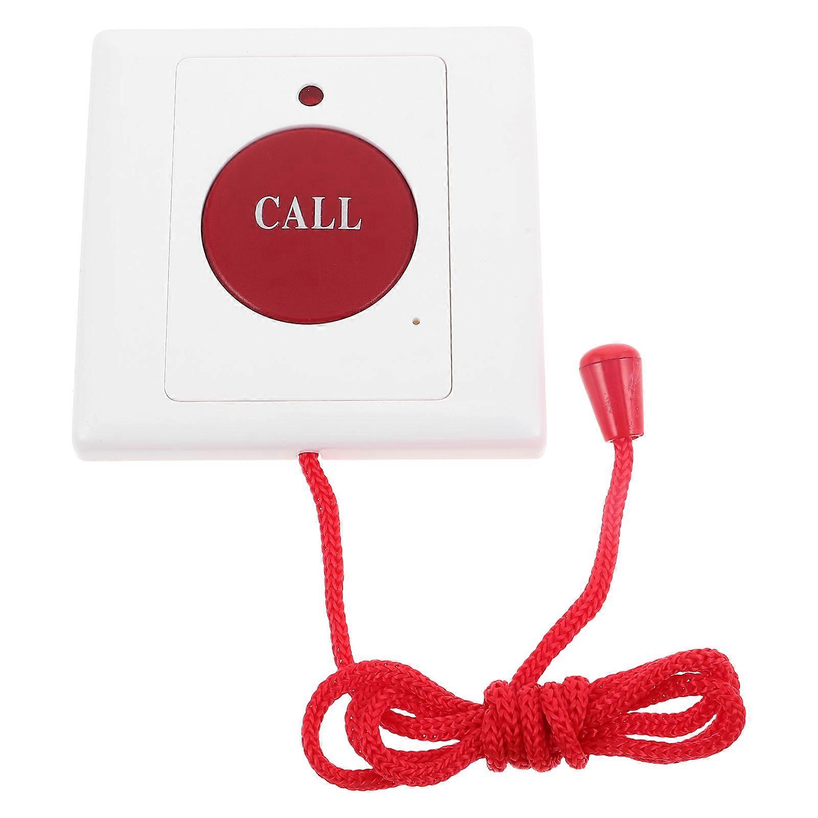 Emergency Call Button with Cord Offering Functions for Seniors