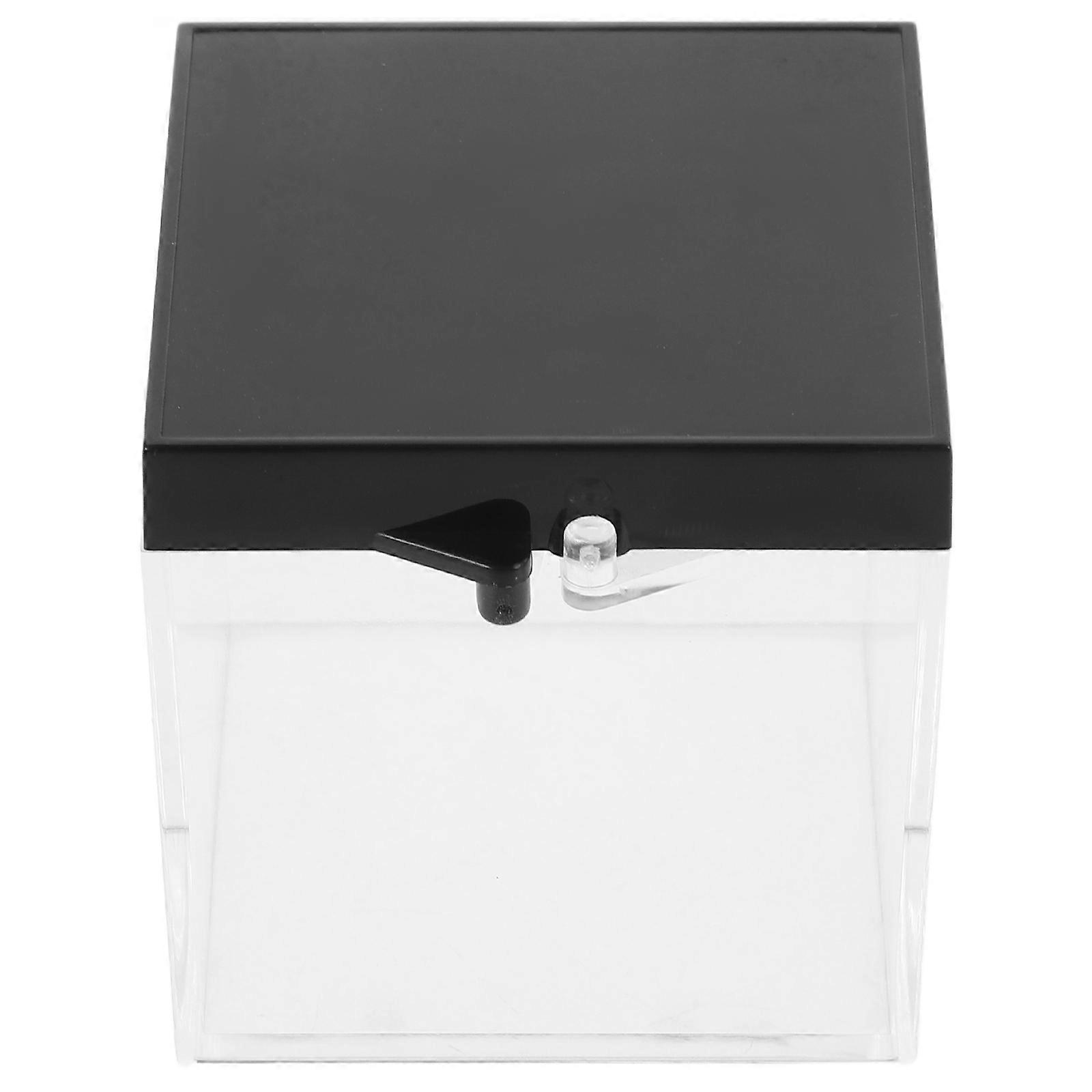 Transparent Specimen Storage Boxes for Minerals Acrylic Display 6Pcs Set