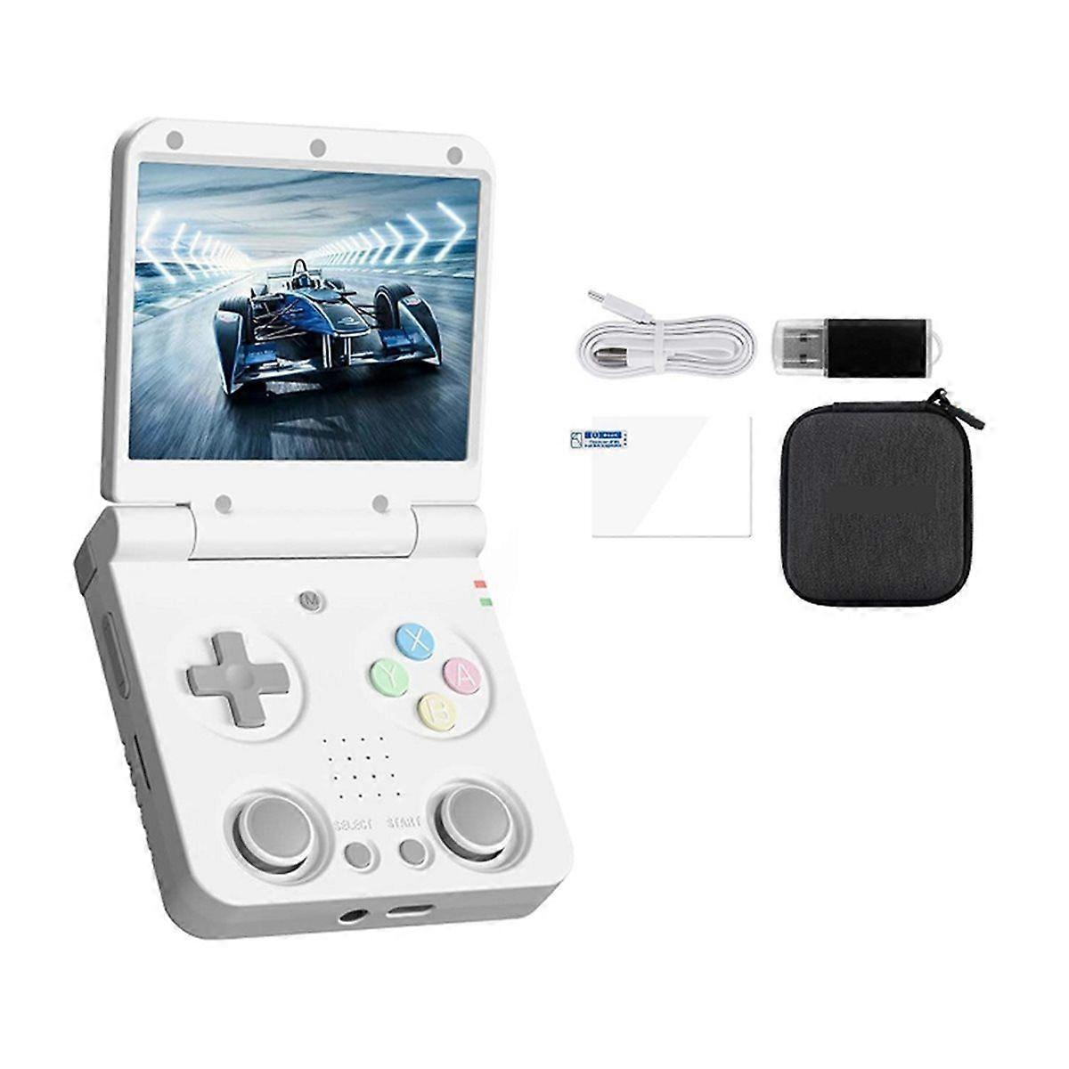 Flip V2 Retro Handheld Game Console 3.5Inch IPS Screen Open Source Handheld Game Console -Compatible