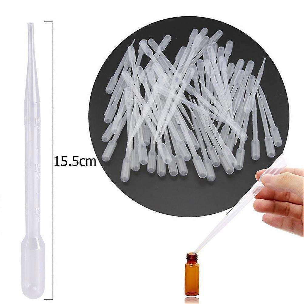 Plastic Pipettes Transfer Pipette Designed for Lab Use 200Pcs