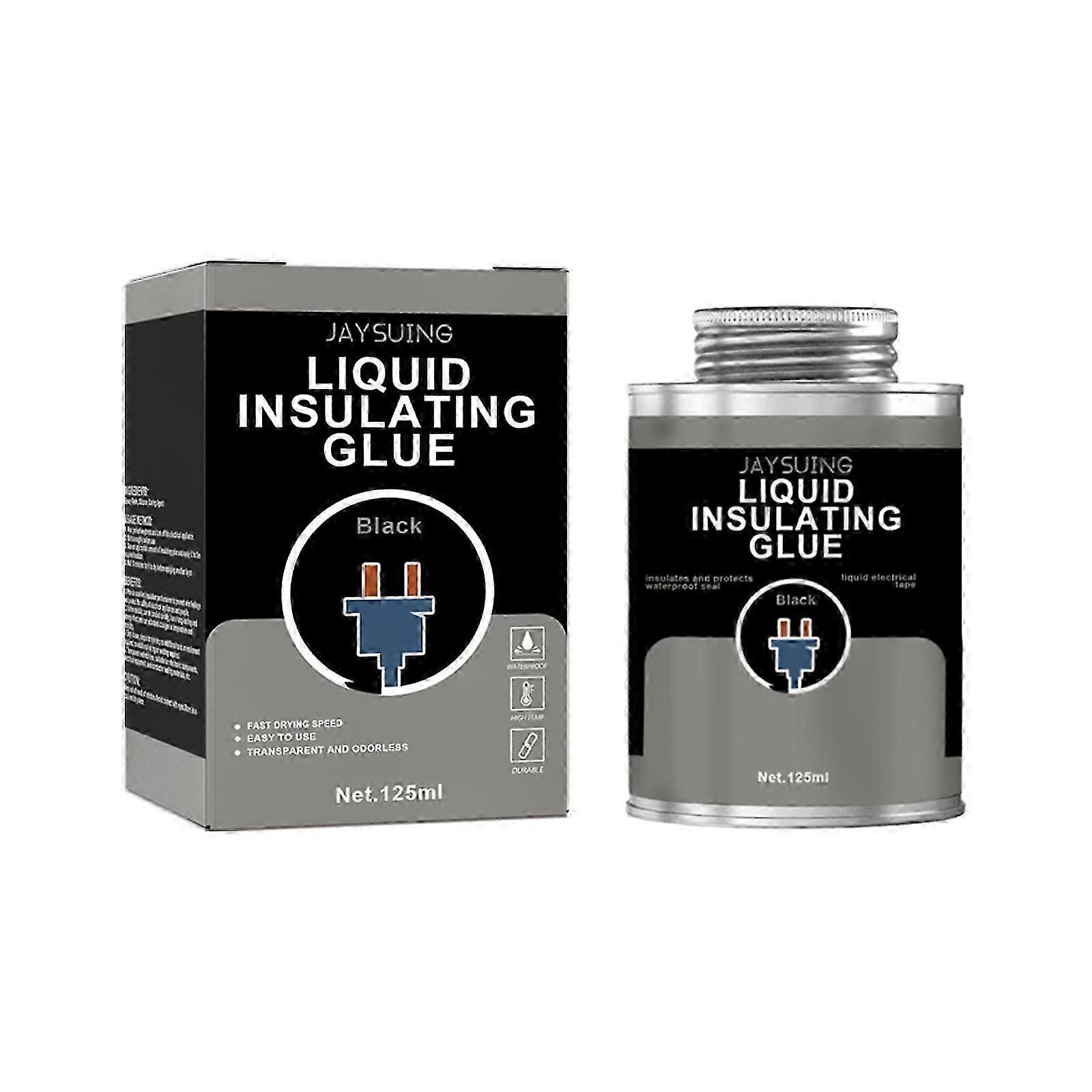 High Temp Waterproof Insulating Glue - Odorless, Fast-Drying, Durable for Electronics (125ml)