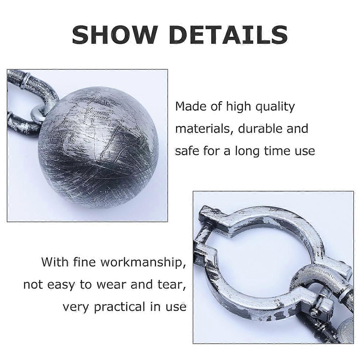 Decorative Fetter Plastic Shackles for Party Decoration Props