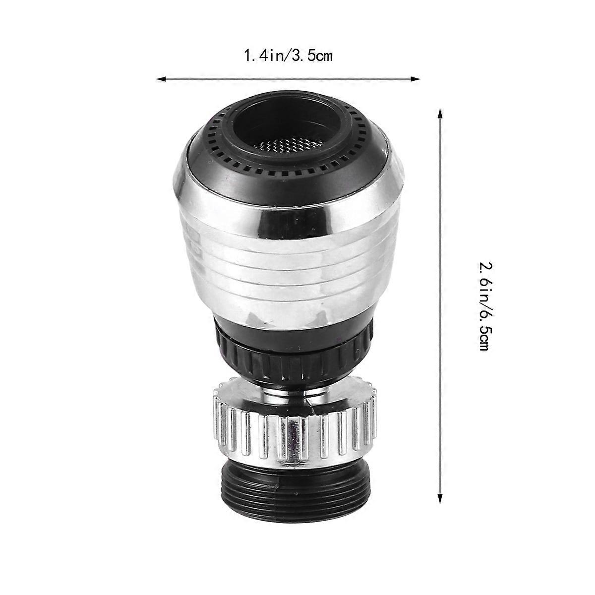 Water Filter Faucet 360 Degrees Rotation Water Swivel Head with Filter Mesh