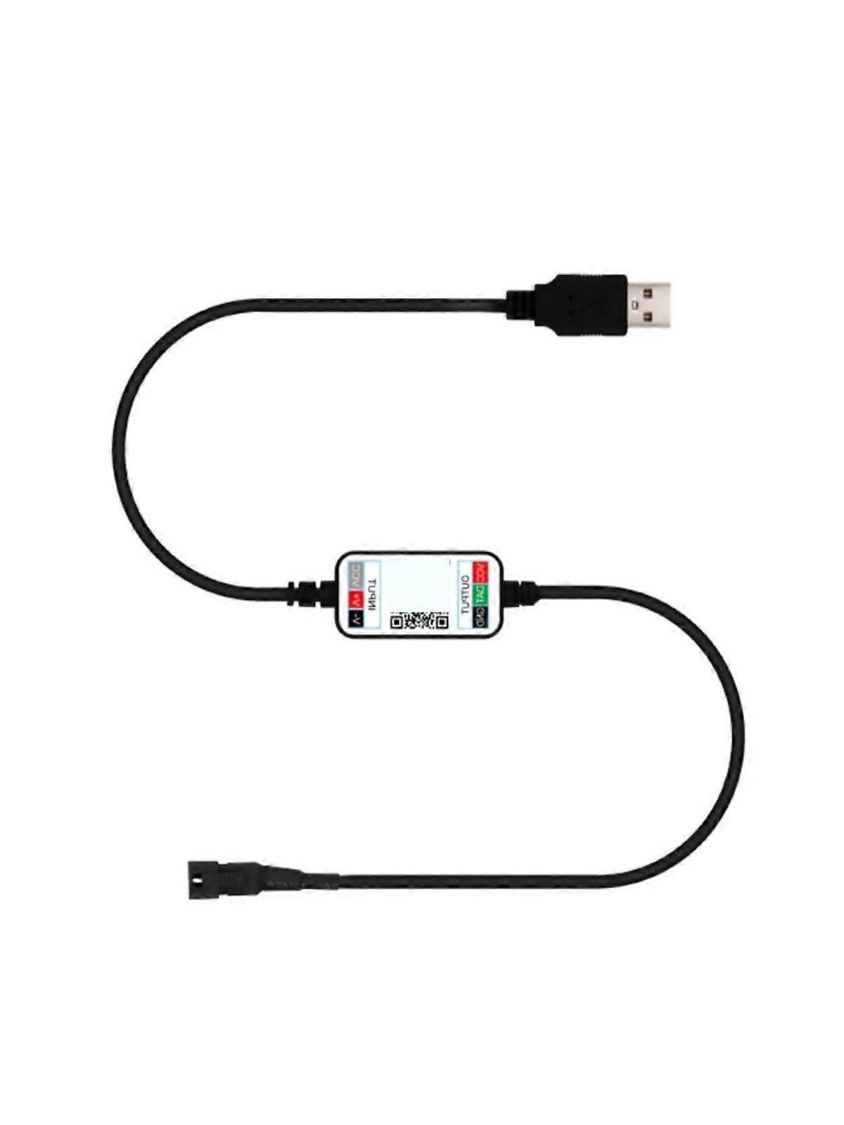 Mini USB LED Light Strip Dimmer 5V Smart App Control Smooth Brightness Adjustment Energy Saving