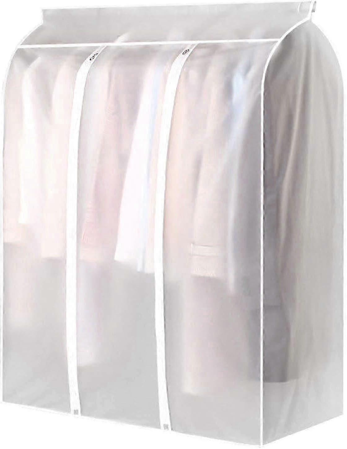 Protector de funda de ropa de ropa, bolsa de almacenamiento con cremallera completa
