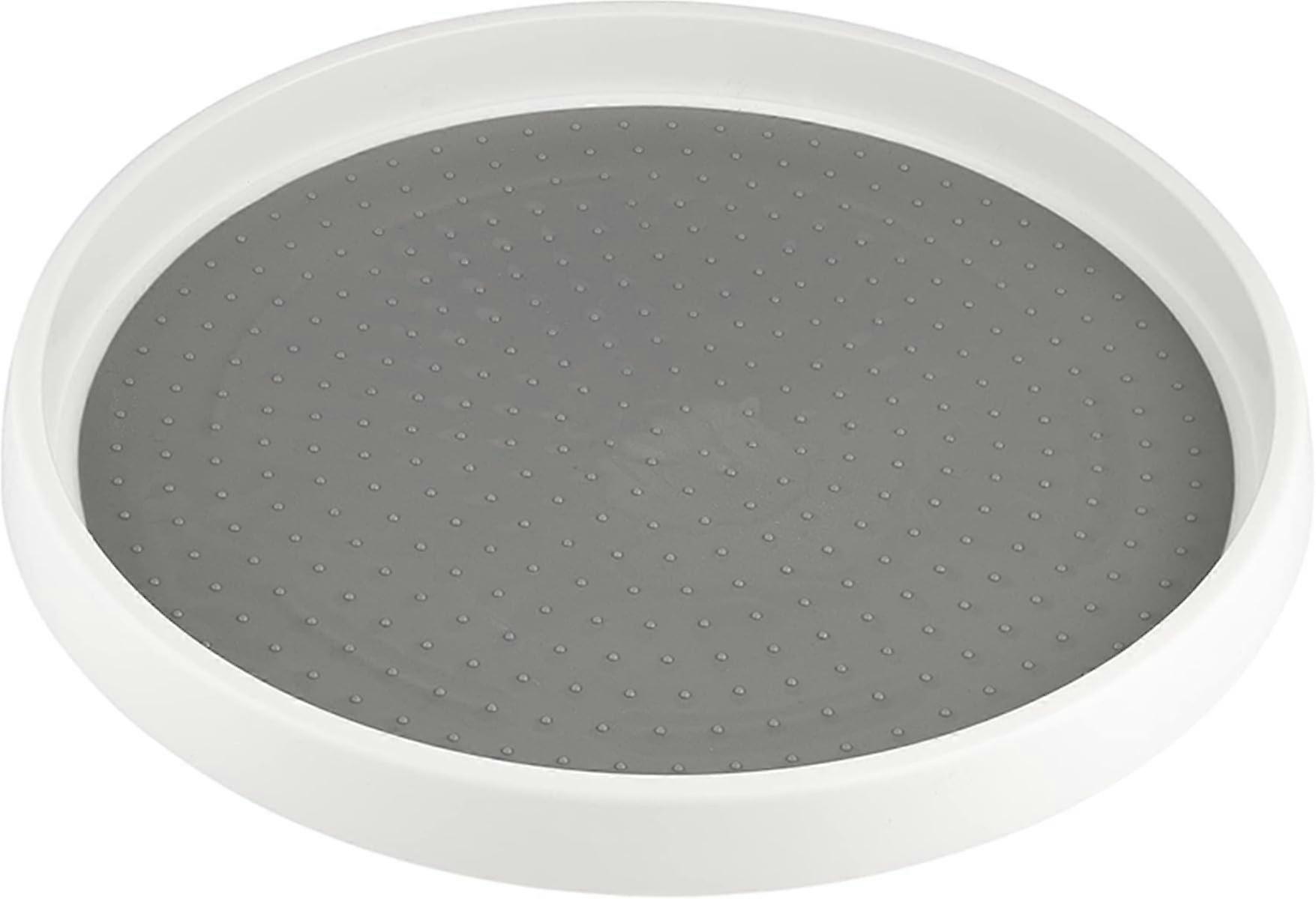 12 Inch Lazy Susan Turntable with NonSkid Surface, 360° Rotation Kitchen Organizer for Cabinet and Refrigerator