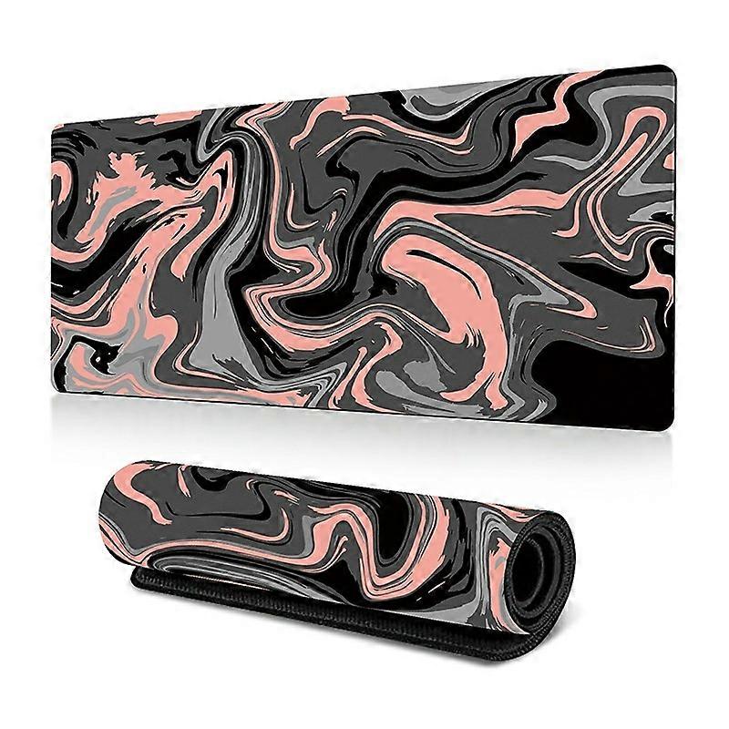 400*900*2mm Abstract Fluid Pattern Large Mouse Pad Rubber Desktop Mat