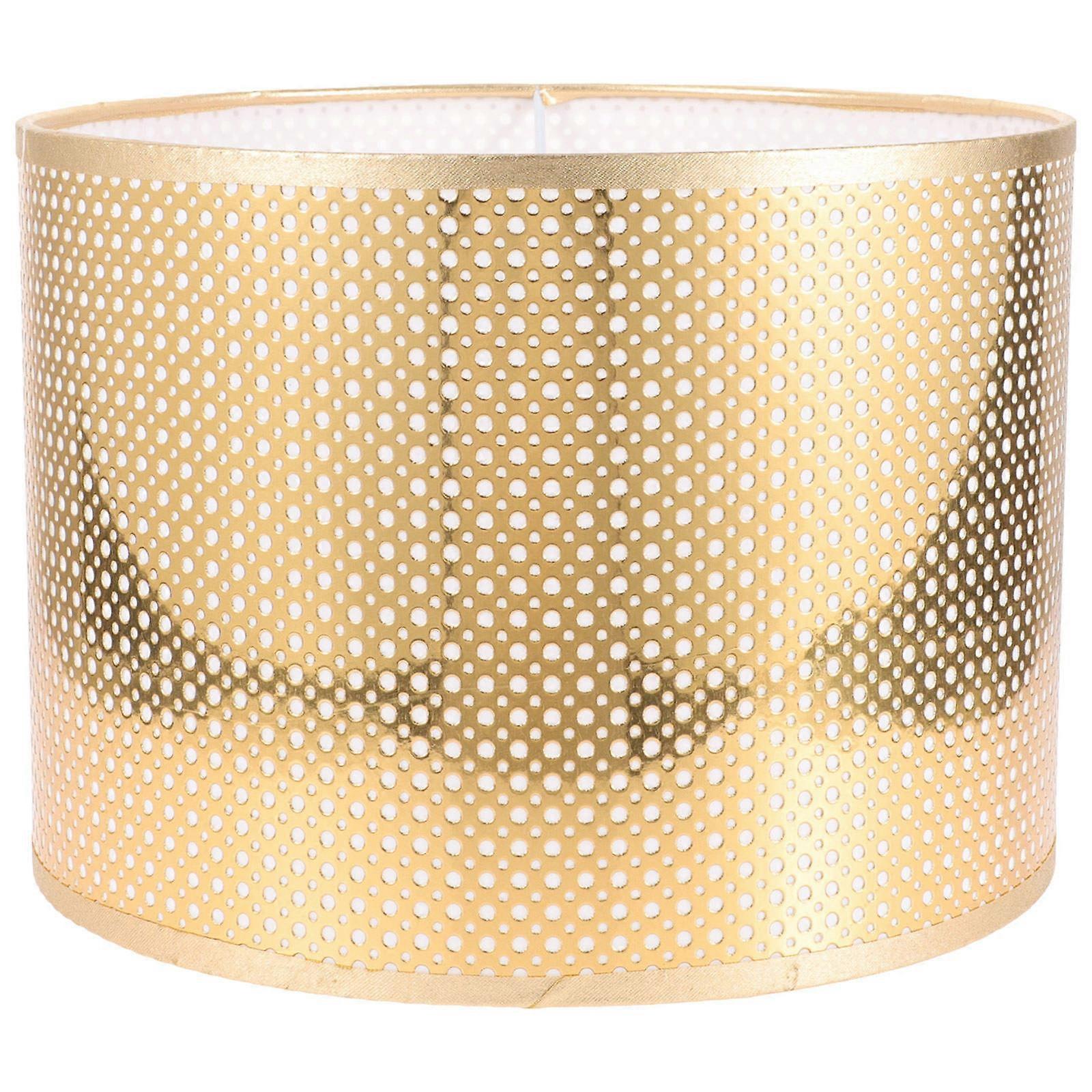 Golden Modern Lamp Shade Cloth Lampshade for E27 Table Lamp Replacement