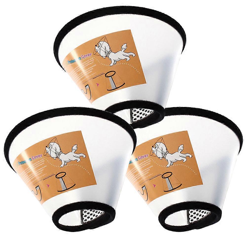 Anti-Lick Collar Pet Neck Collar for Protective Use 3Pcs Set