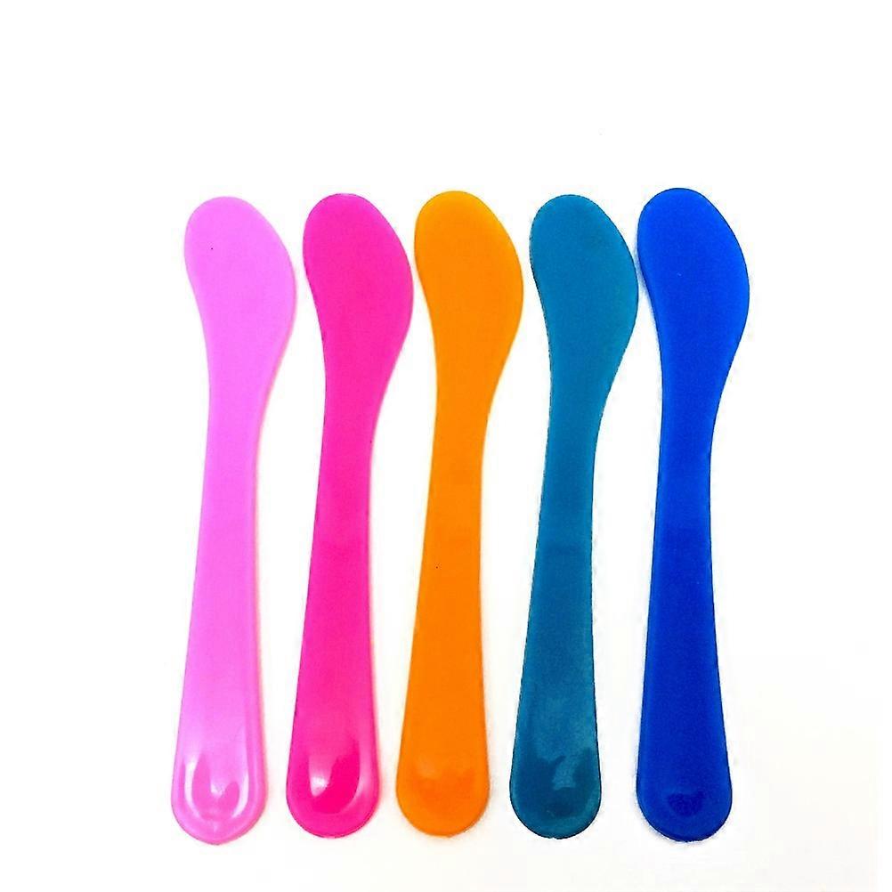 Facial Cosmetic Spatula Makeup Spatula Tool for Sampling 10Pcs