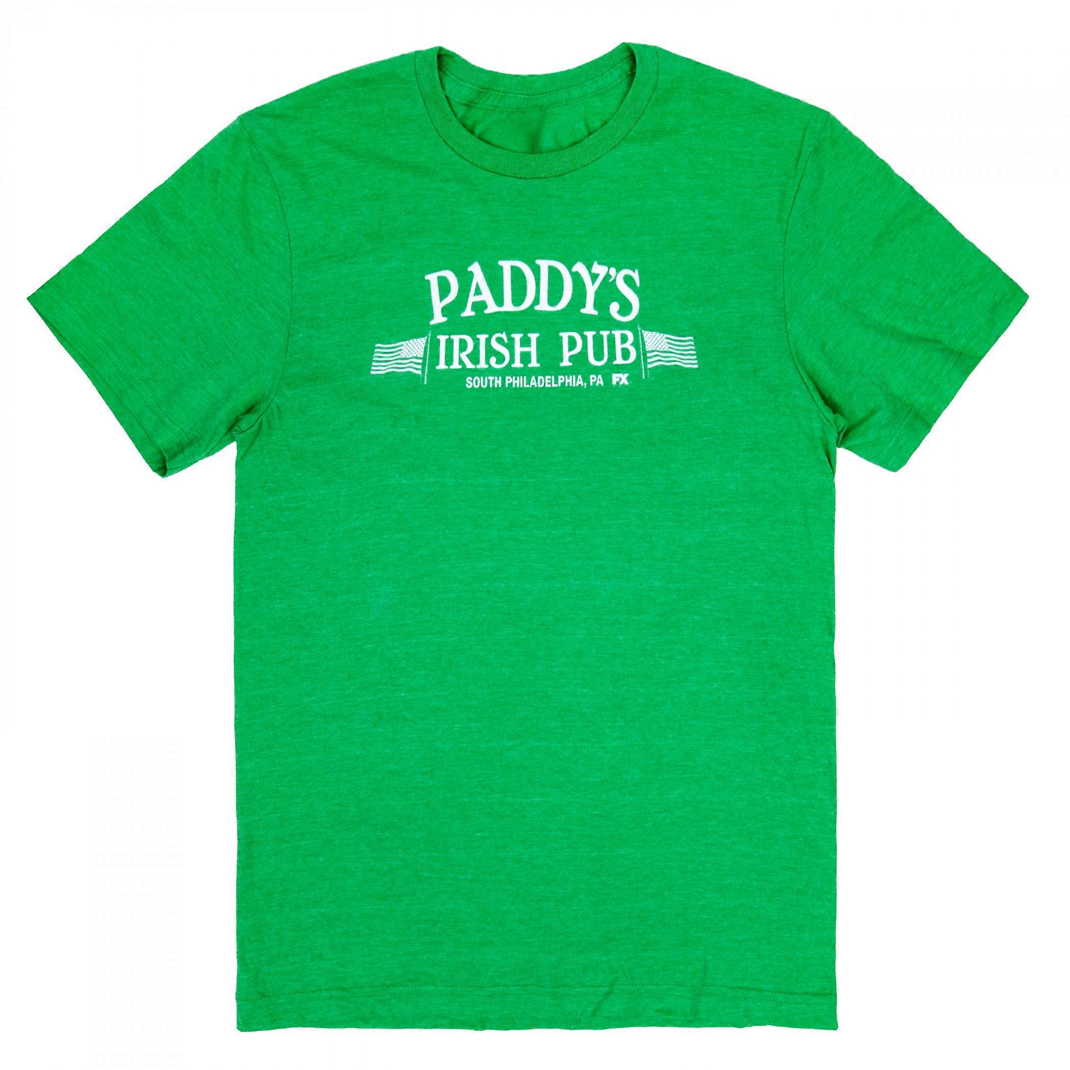 Paddy's Irish Pub Philadelphia St. Patrick's Graphic Men's Green T-Shirt