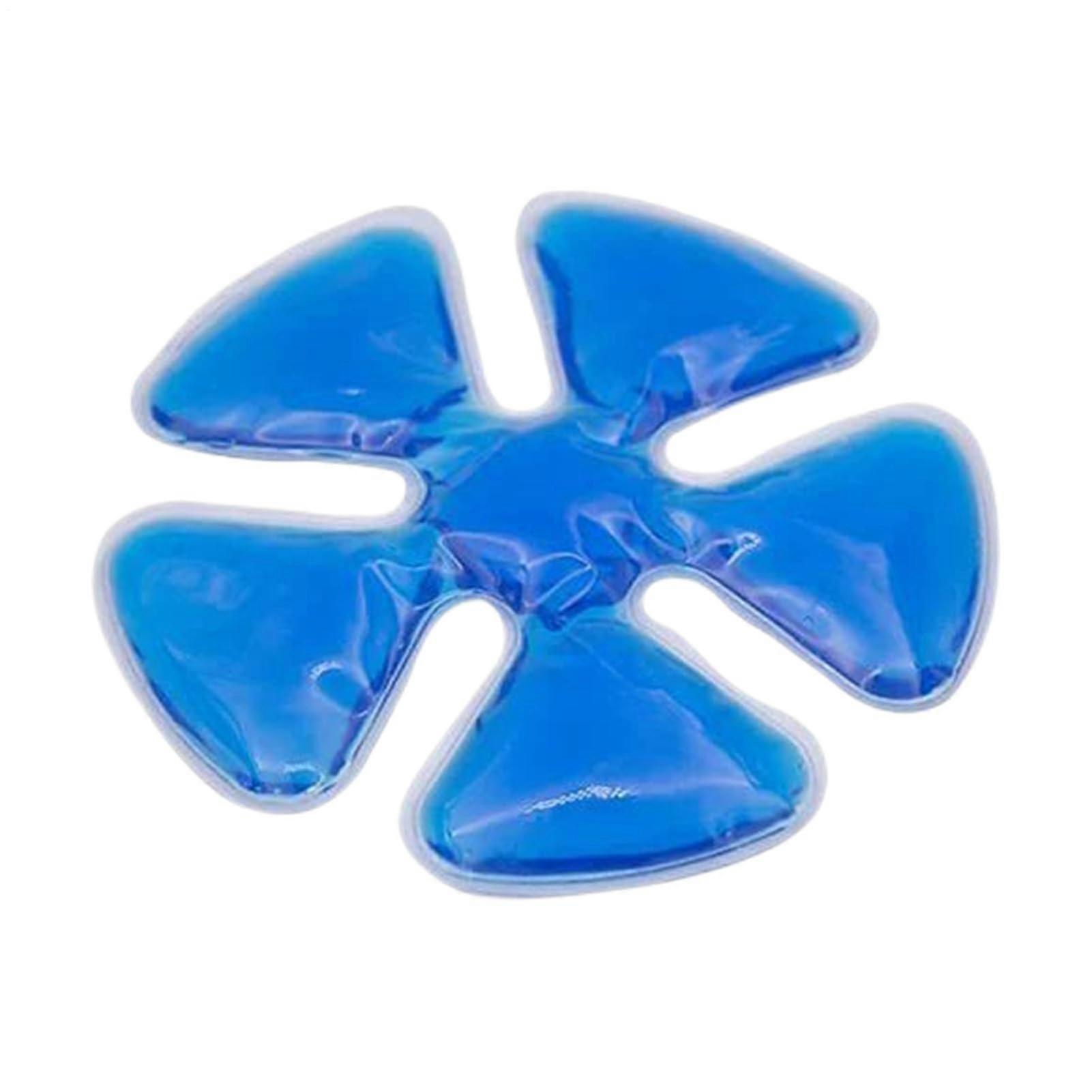 Cooling Helmet Pad with Reusable Ice Pack Insert for Instant Relief, Running Camping Climbing Blue