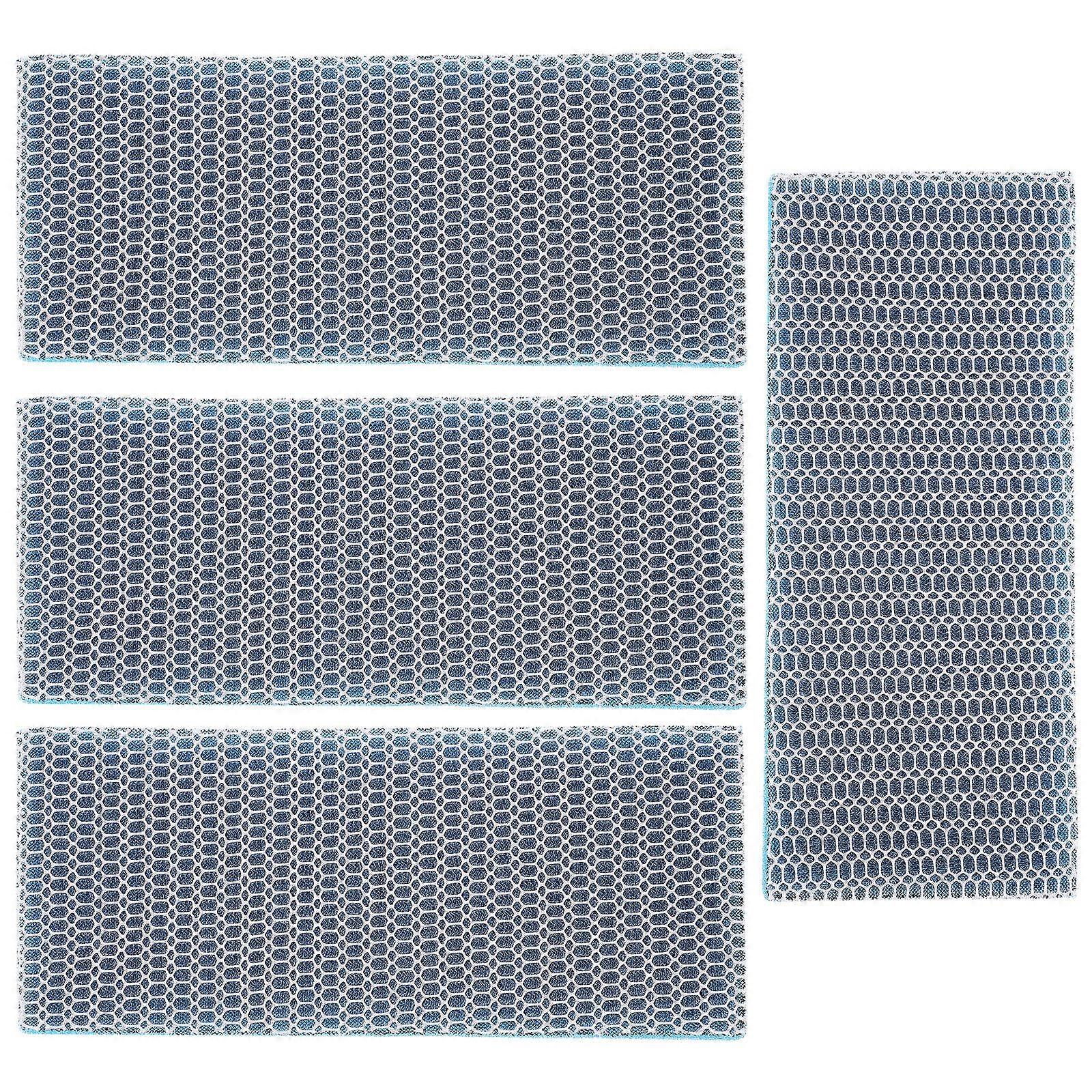 Fish Tank Filter Sponge for Aquarium Care Set 4Pcs Absorbent Polyester Sponge