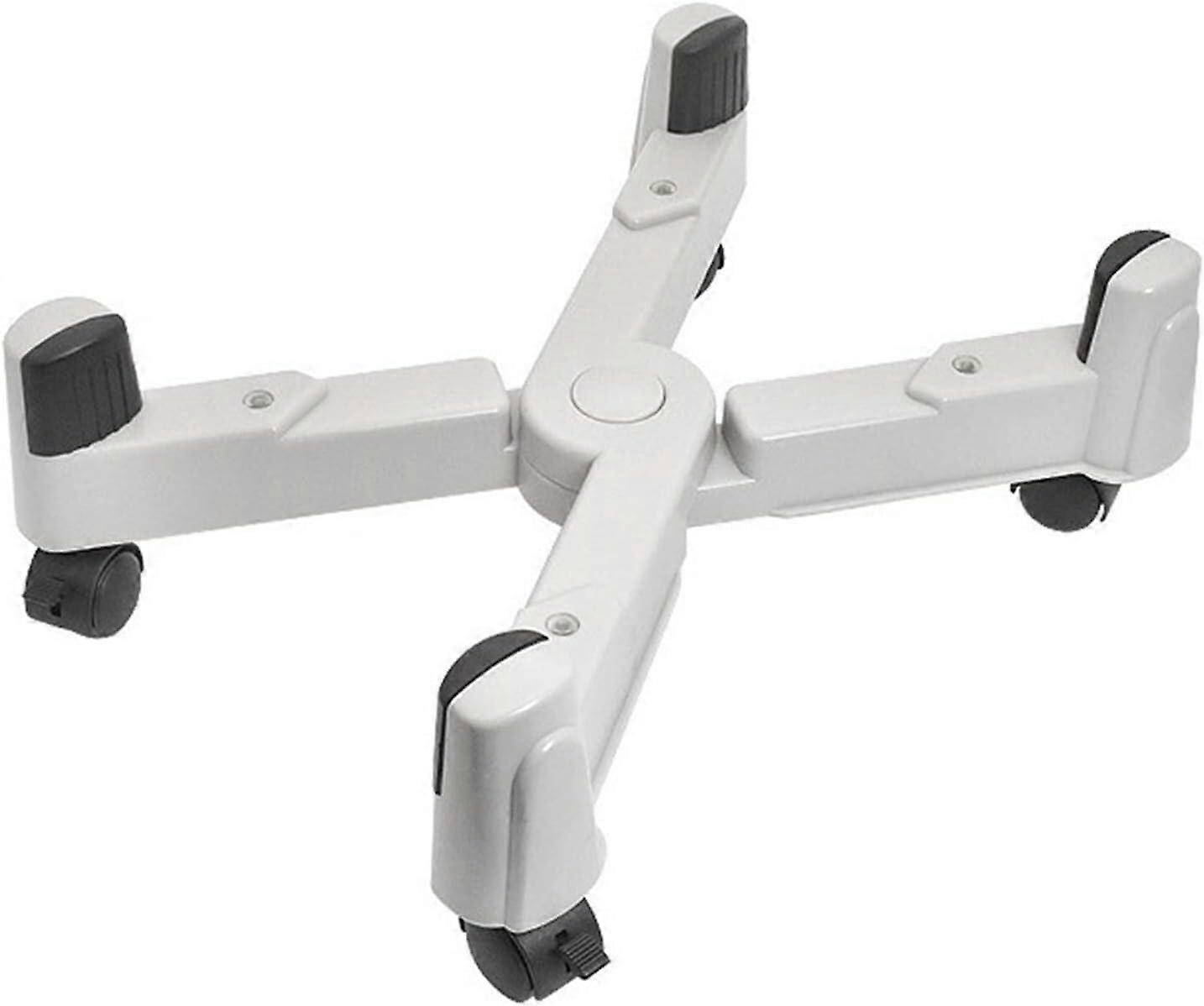 Adjustable Rolling Computer Tower Stand Under Desk CPU Holder with Wheels for Enhanced Airflow