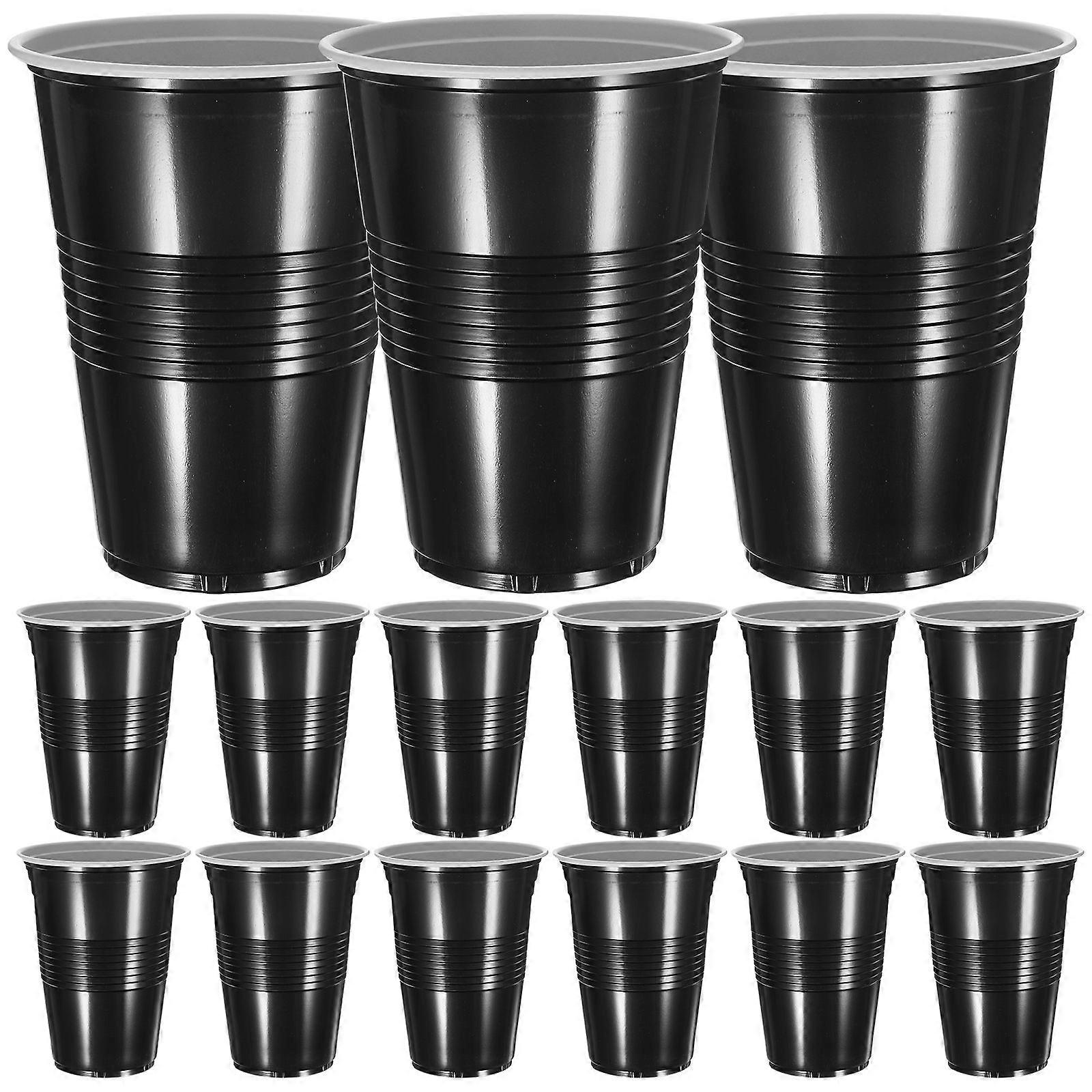 20pcs Plastic Party Tumblers Drinking Cups Water Cups for Wedding Camping
