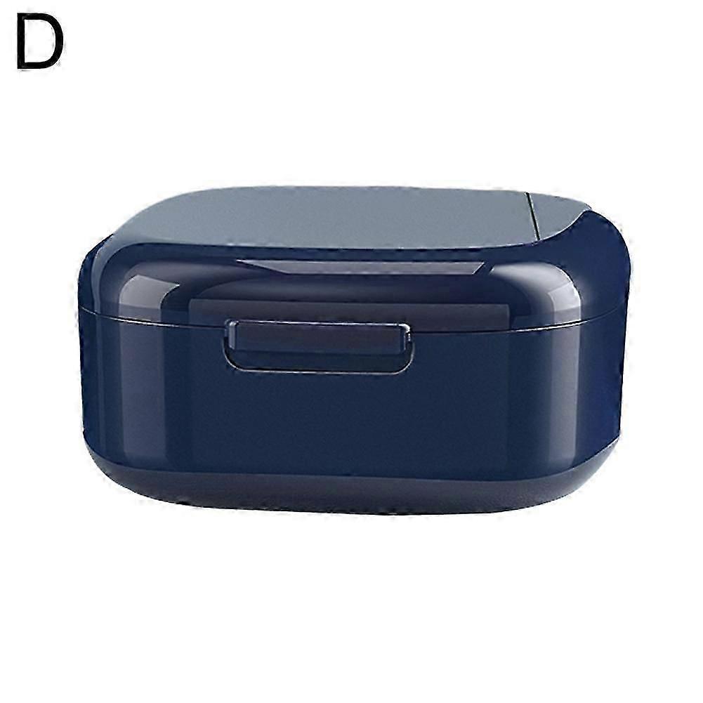 Portable Denture Storage Box for Soaking Cleaning Braces