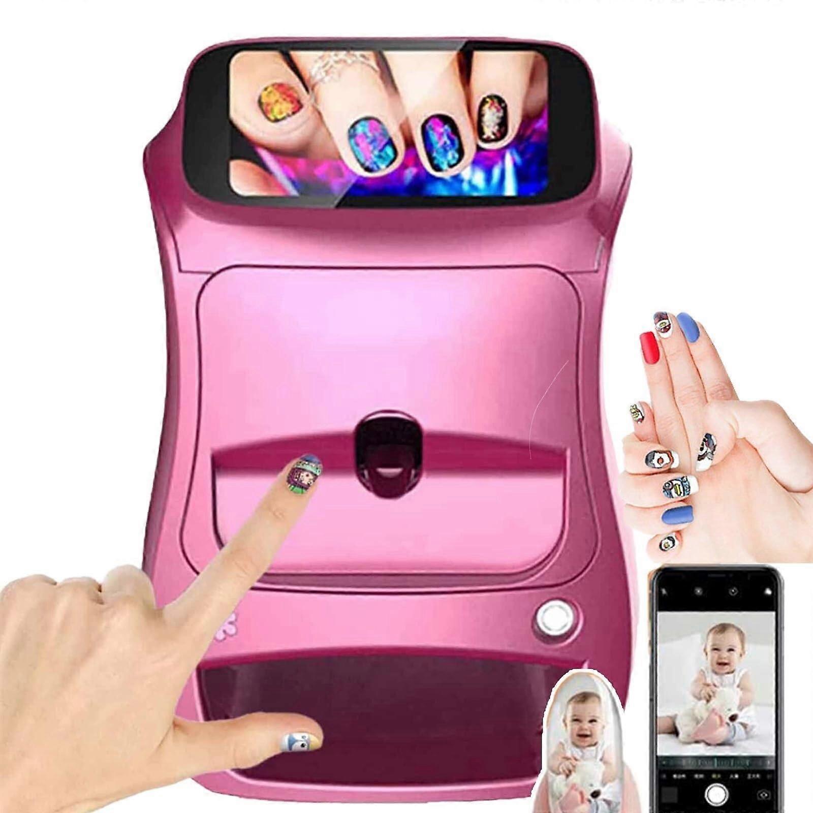Nail Art Printer with 1200dpi Resolution, WiFi Smart 3D Design, BuiltIn Screen for Salon
