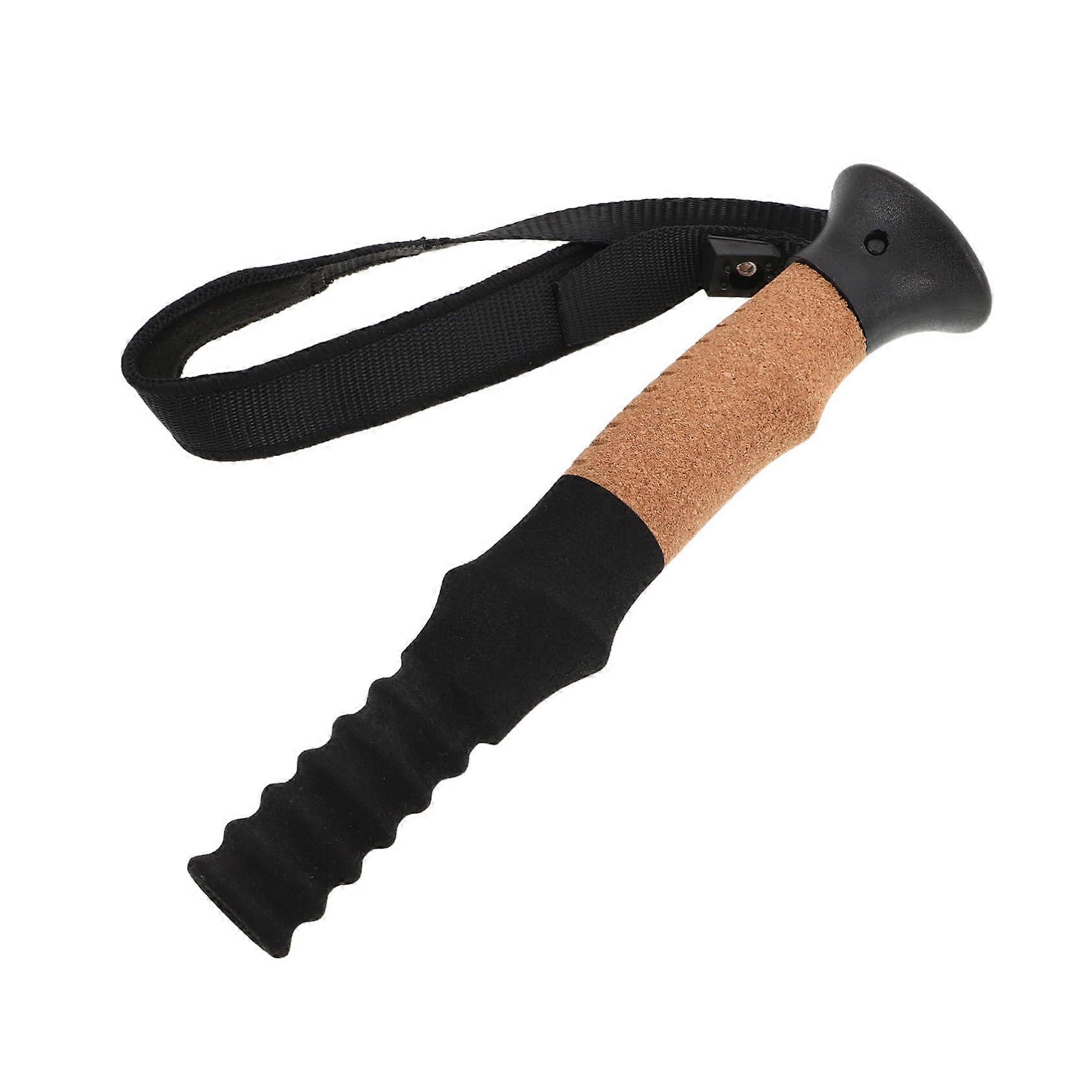 Trekking Pole Handle Replacement with Secure EVA Grip and Adjustable Wrist Strap for Hiking