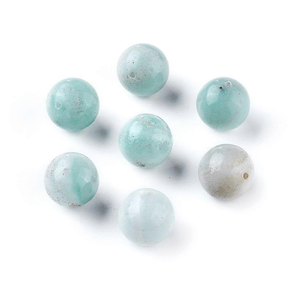 Natural Amazonite Beads Round 12mm Hole: 1mm