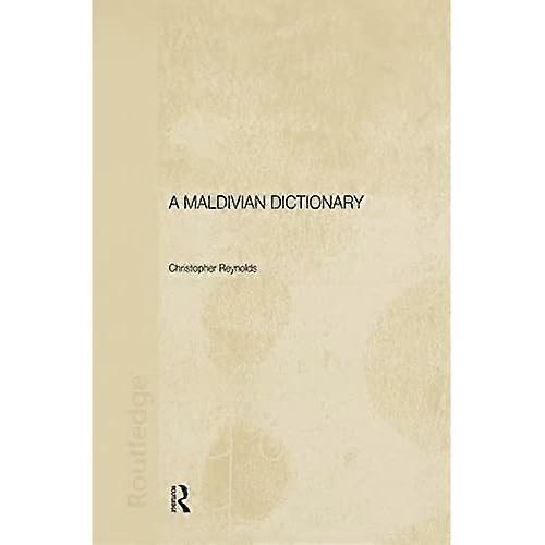A Maldivian Dictionary