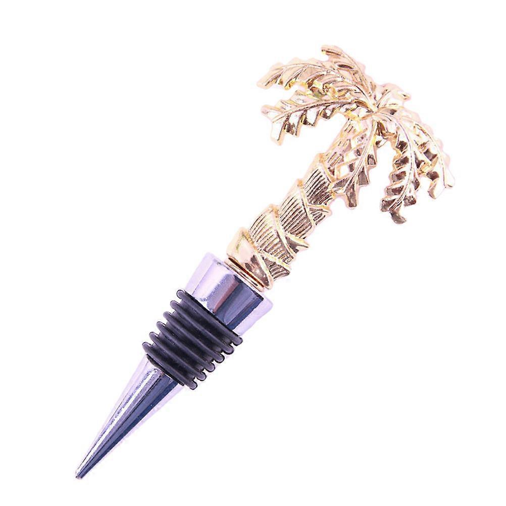 Red Plug for Sealing 1Pcs Coconut Tree Shape Alloy