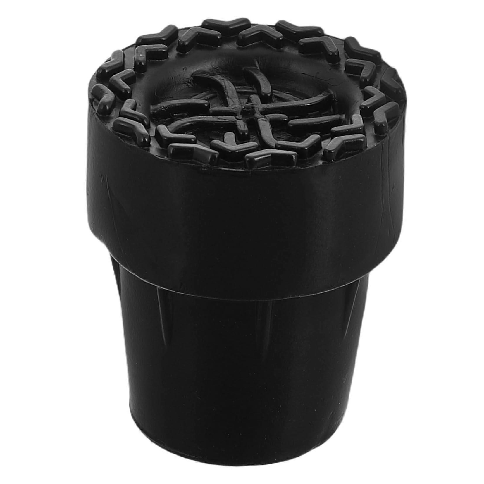 Trekking Pole Tips Replacement PVC Protectors AntiSlip Shock Absorption for Hiking Walking Skiing