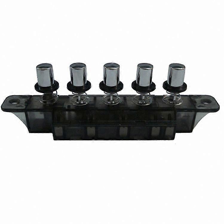 5-Button Control Panel for Range Hood, AC 250V 4A Keyboard Switch Replacement