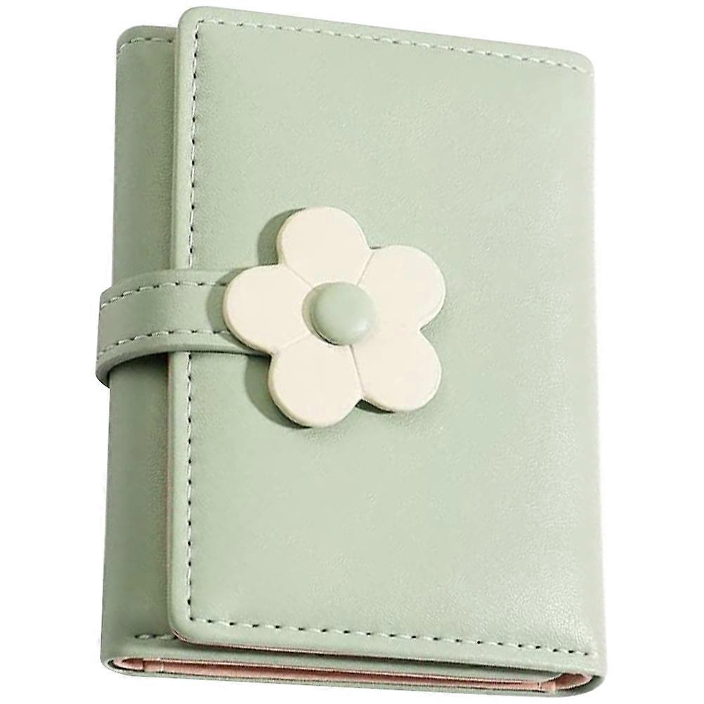 Student Purse Simple Style Flower Pattern Wallet for Storage Use