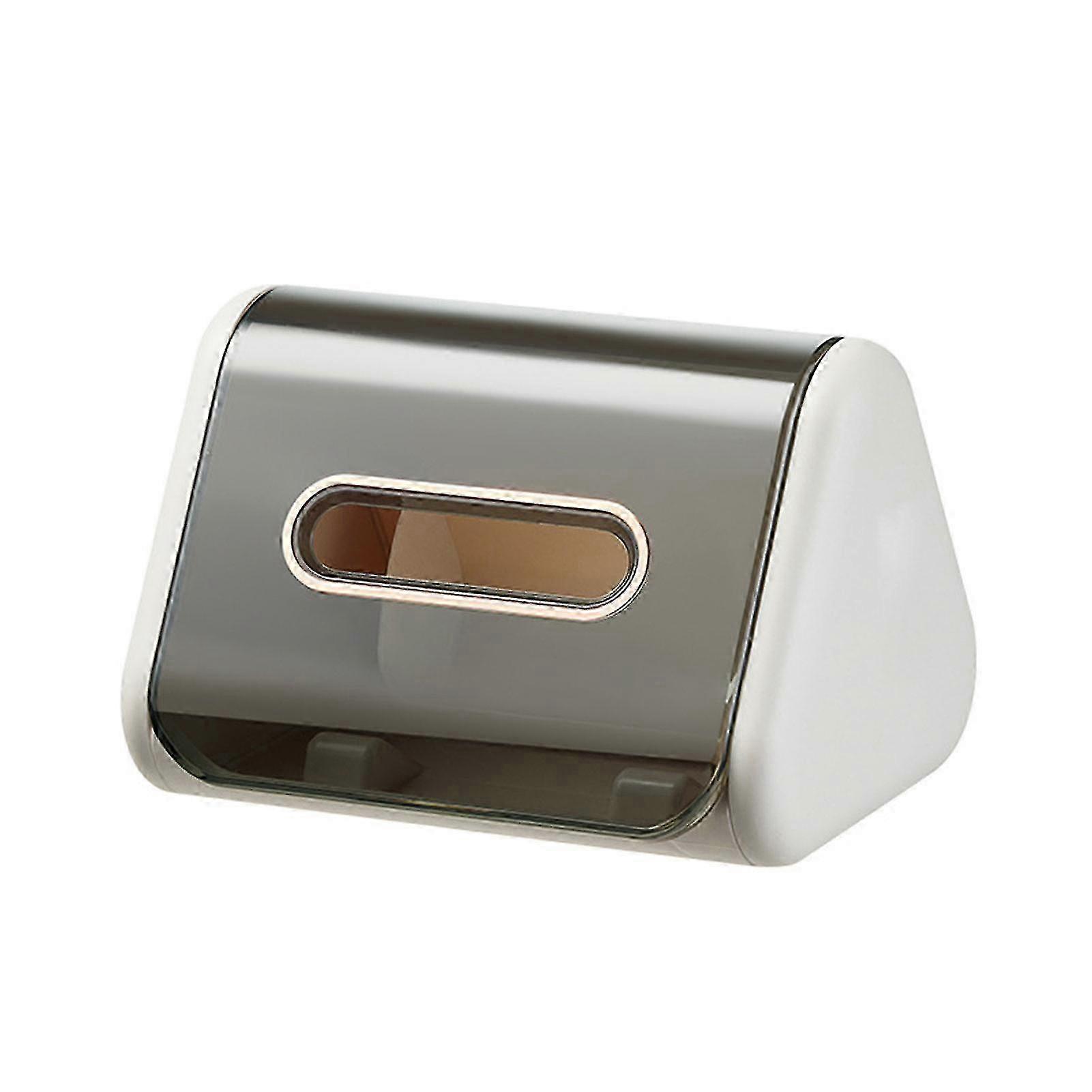 JiaWei Desktop Wall Mount Tissue Box Durable Non-slip Tissue Boxes WsD