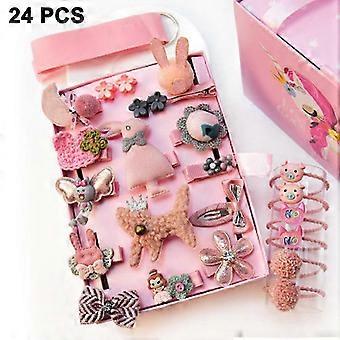 Baby Girls Hair Accessories Set, Cute Bows And Animals Design, Bright Colors, Comfort And Safety, Specifically Designed For Toddler Girls, Easy