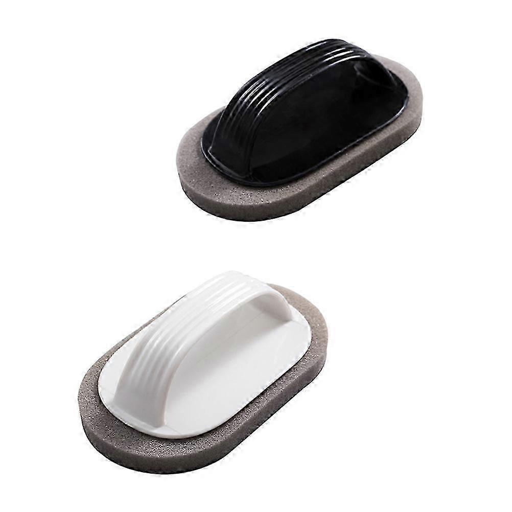 Sponge for Kitchen Emery Brush for Cleaning 2Pcs with Handle