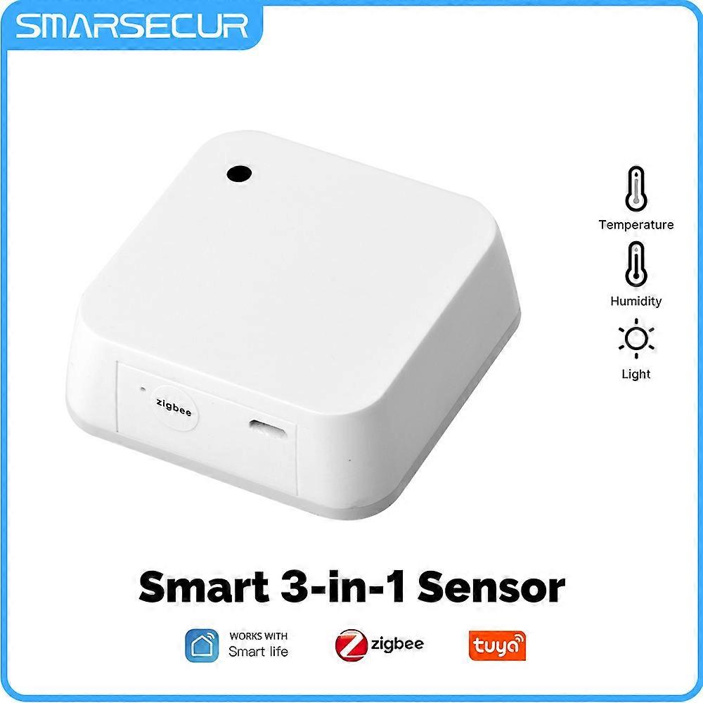Smart home light, temperature and humidity sensor app, timed smart security sensor compatible