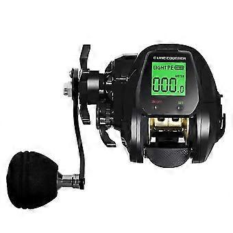 SAMOLLA TX800 Baitcasting Fishing Reel Electronic Big Led Screen High Speed 7.2:1 10kg Waterproof Ca