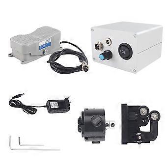 Electric Fishing Rod Repair Kits DIY Fishing Rod Modification Accessories with Pedal Rotating Gluing Machine EU Plug