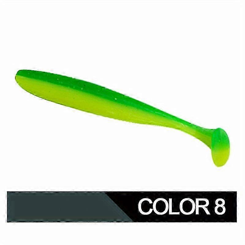 10pcs T-Tail Soft Worm Lure compatible withEffective Outdoor Fishing