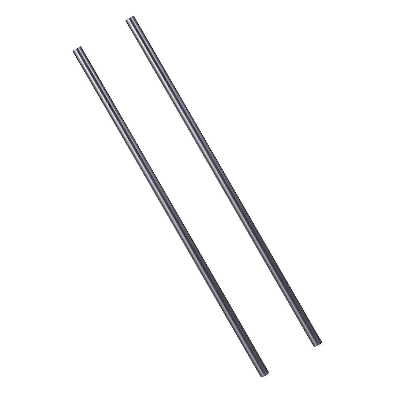 2Pcs Graphite Crucible Stirring Rod Stirring for Melting Casting Refining (Grey)
