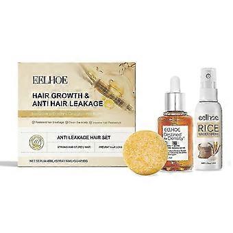 EELHOE hair care set gently nourishes and repairs dry, frizzy, shiny, and strong hair. Hair care