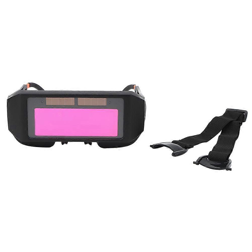 Welder Protective Goggles Automatic Dimming Screen Solar Panel Welding Accessories