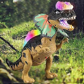 Dinosaur, Gående Dinosaur, Dinosaur Robot, Med Realistisk Dinosaur, Bevæger Sig Mens De Laver Brølende Lyd
