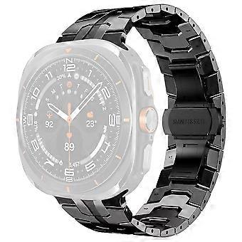Schmetterling Schnalle Armband für Samsung Galaxy Watch8 44mm / 40mm / Watch8 Classic 46mm Titanlegierung Uhrenarmband